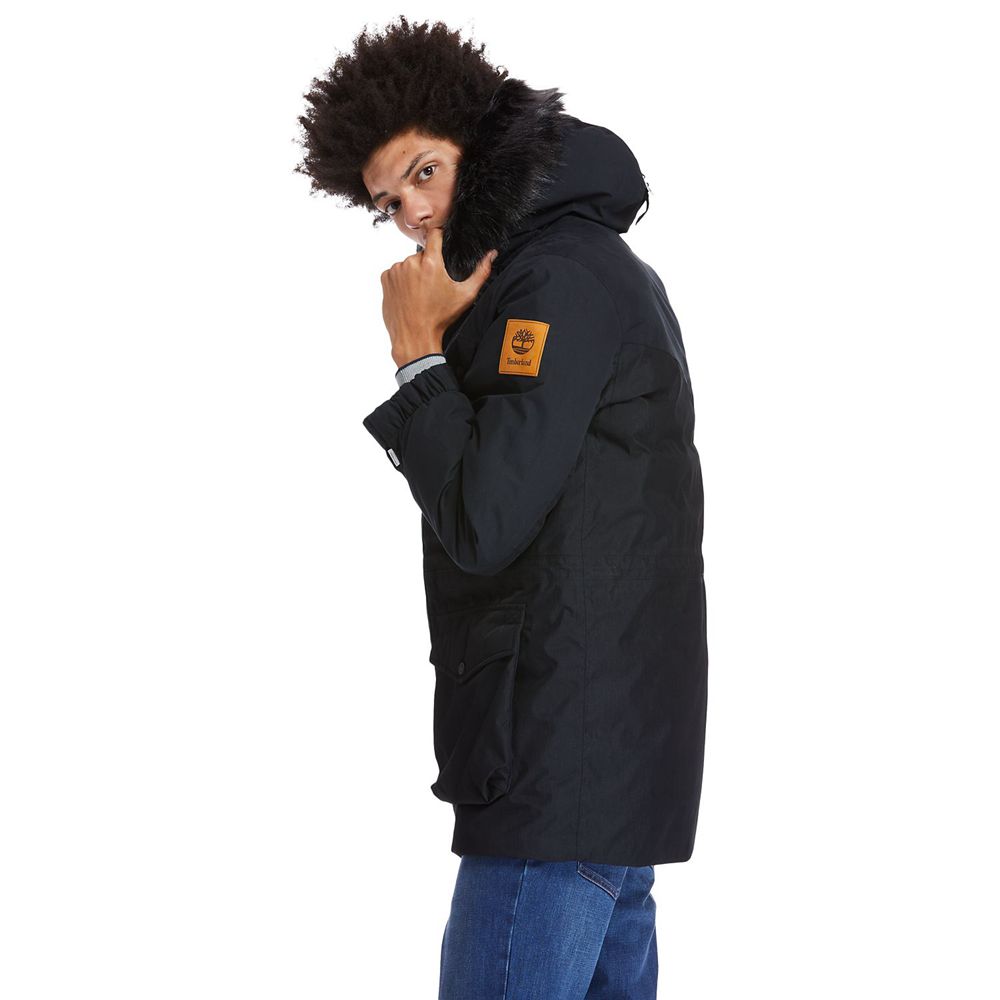 Timberland Mens Jackets Outdoor Heritage Expedition Parka - Black - India CM3045617